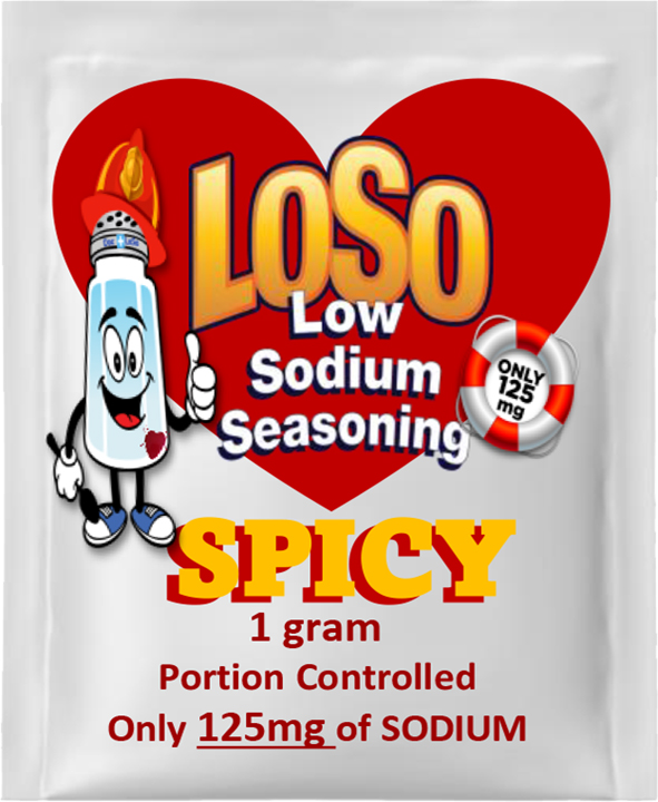 LoSo Seasonings Spicy Sachet Packet